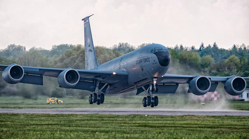 ČR hostila americký tanker KC-135R nasazený v operaci NATO