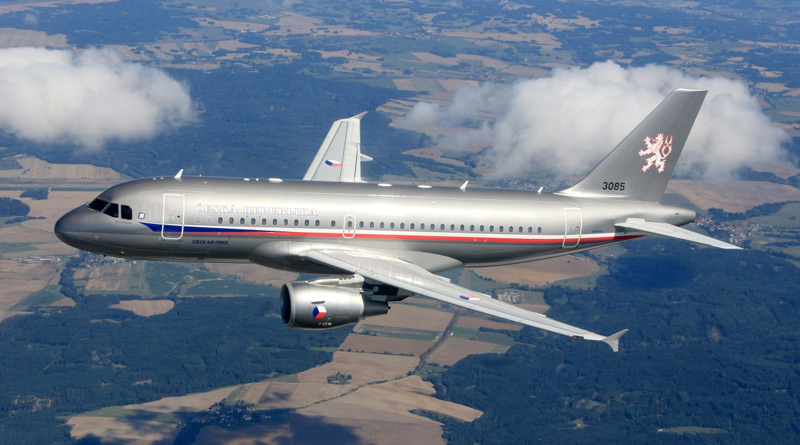 Vládní Airbusy A-319CJ v nové roli létajících laboratoří