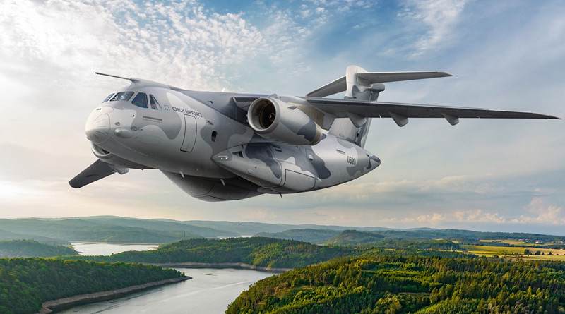 Výcvik českých posádek a techniků na transportní letoun Embraer C-390 Millennium